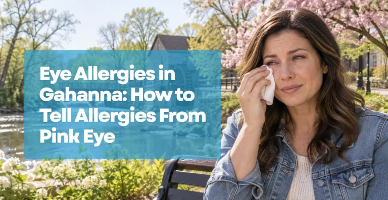 Eye Allergies in Gahanna: How to Tell Allergies From Pink Eye